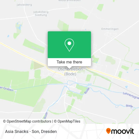 Карта Asia Snacks - Son