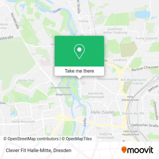 Карта Clever Fit Halle-Mitte