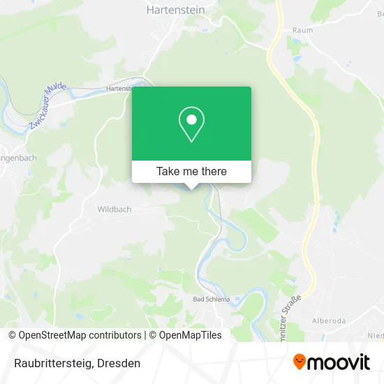 Карта Raubrittersteig