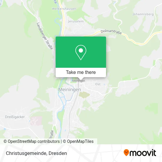 Карта Christusgemeinde