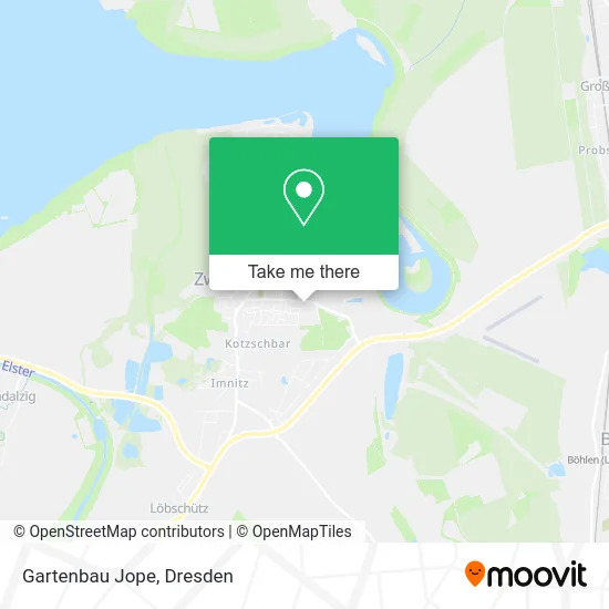 Карта Gartenbau Jope