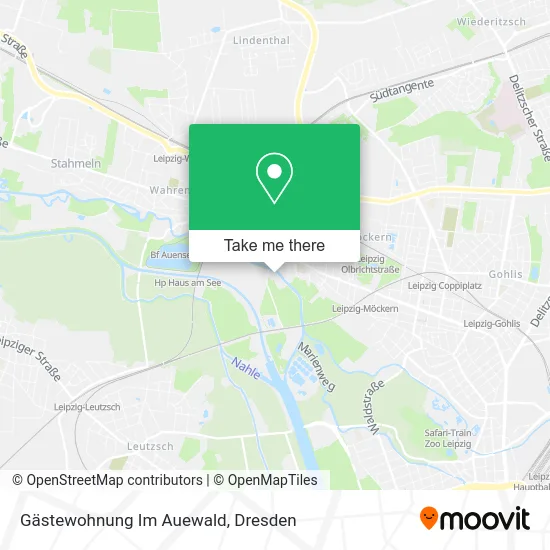 Карта Gästewohnung Im Auewald