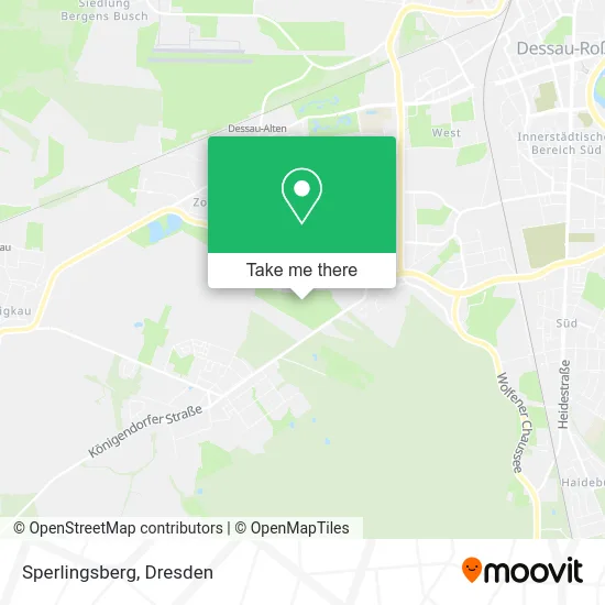 Карта Sperlingsberg