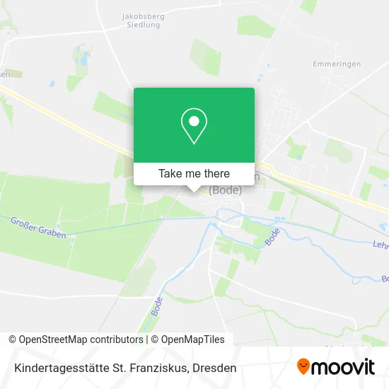Карта Kindertagesstätte St. Franziskus