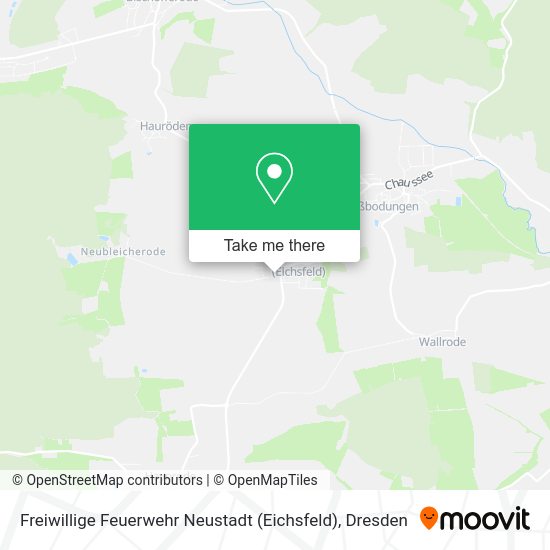 Карта Freiwillige Feuerwehr Neustadt (Eichsfeld)