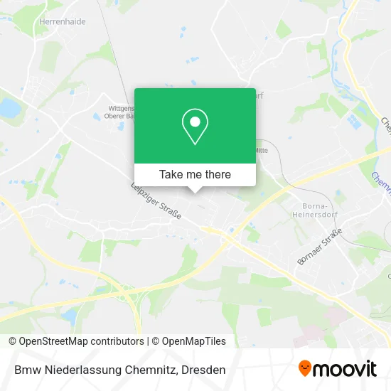 Карта Bmw Niederlassung Chemnitz