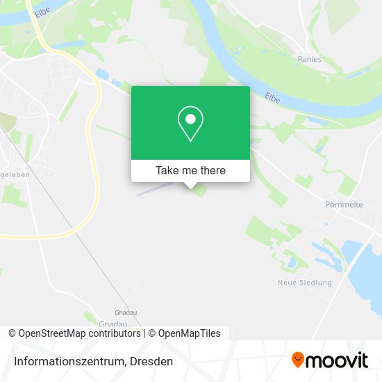 Карта Informationszentrum