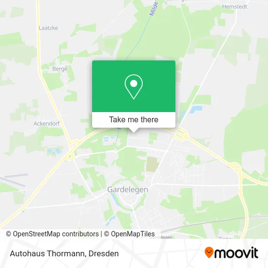 Карта Autohaus Thormann