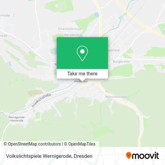 Карта Volkslichtspiele Wernigerode