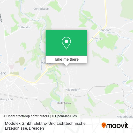 Карта Modulex Gmbh Elektro- Und Lichttechnische Erzeugnisse