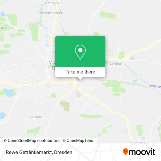 Карта Rewe Getränkemarkt