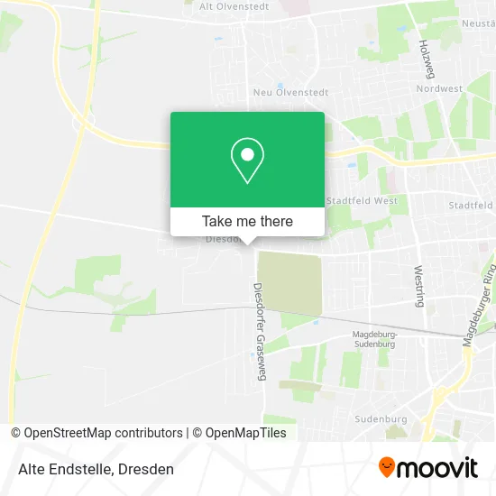 Карта Alte Endstelle