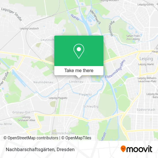 Карта Nachbarschaftsgärten