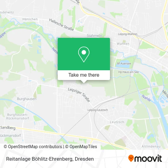 Карта Reitanlage Böhlitz-Ehrenberg