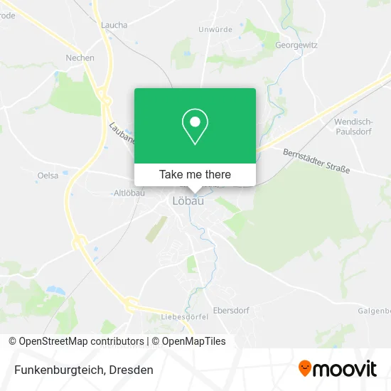 Карта Funkenburgteich