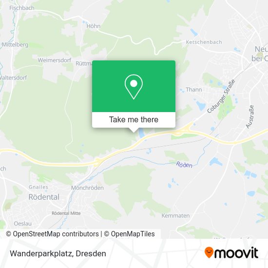 Карта Wanderparkplatz