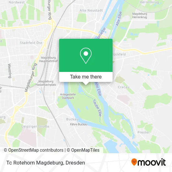 Карта Tc Rotehorn Magdeburg