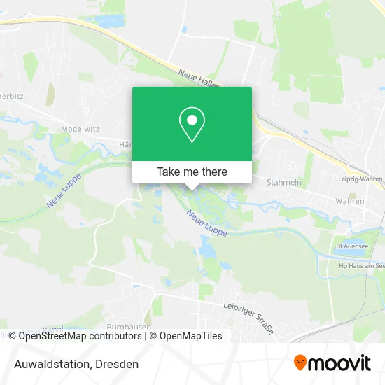 Карта Auwaldstation