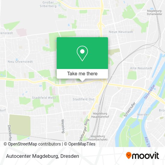 Карта Autocenter Magdeburg