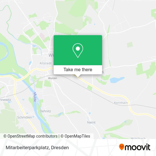 Карта Mitarbeiterparkplatz