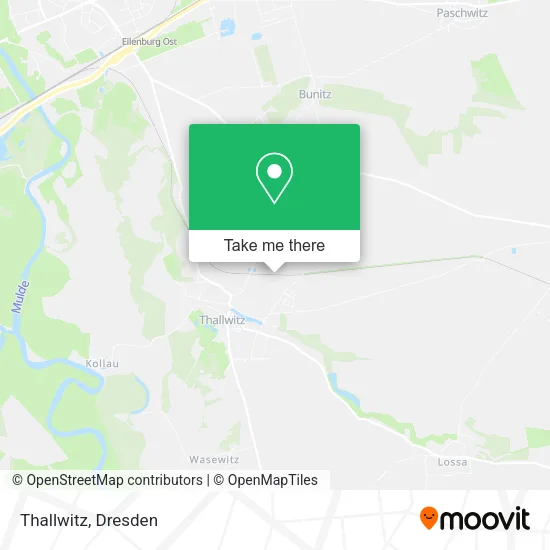 Карта Thallwitz