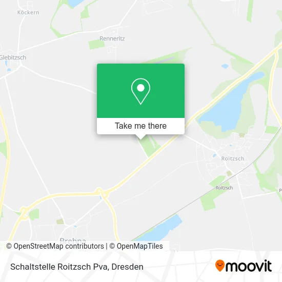 Карта Schaltstelle Roitzsch Pva