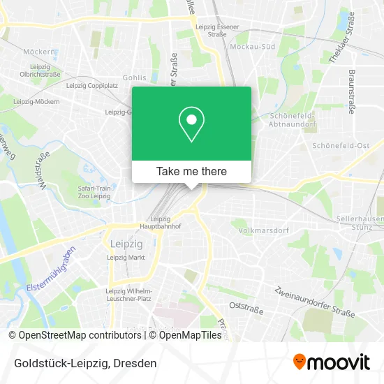 Карта Goldstück-Leipzig