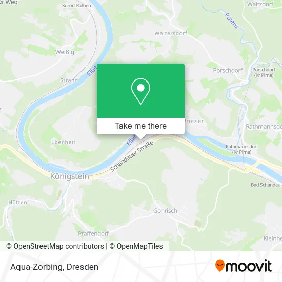 Карта Aqua-Zorbing