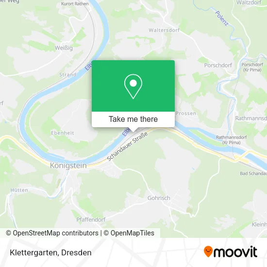 Карта Klettergarten