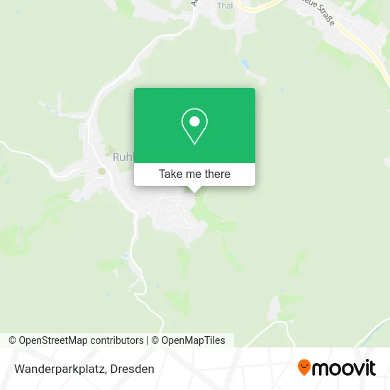 Карта Wanderparkplatz