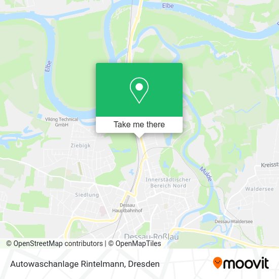 Карта Autowaschanlage Rintelmann