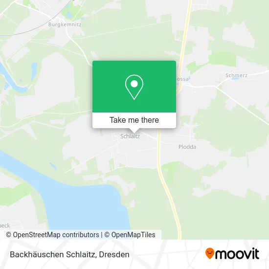 Карта Backhäuschen Schlaitz