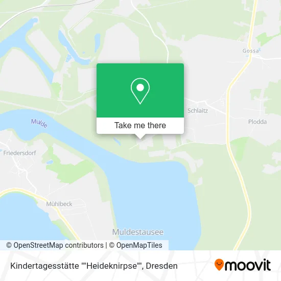 Карта Kindertagesstätte ""Heideknirpse""