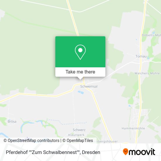 Карта Pferdehof ""Zum Schwalbennest""