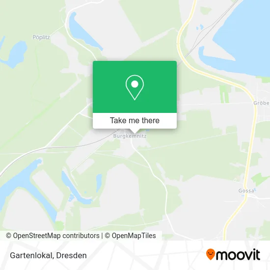 Карта Gartenlokal