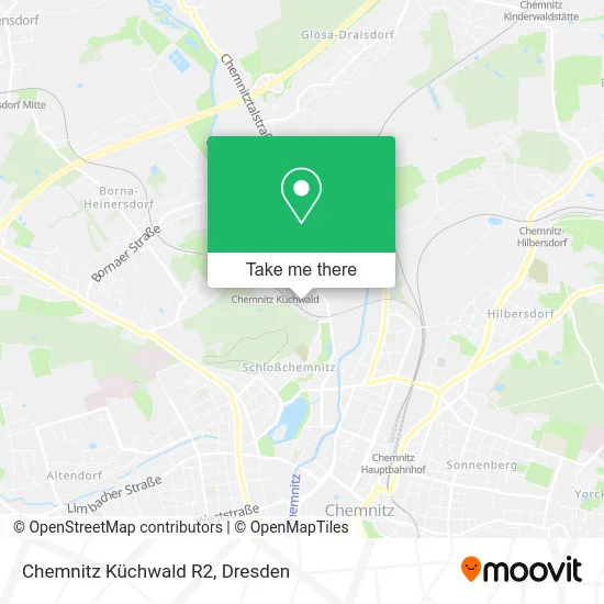 Карта Chemnitz Küchwald R2