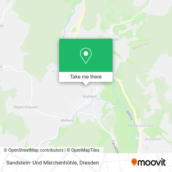 Карта Sandstein- Und Märchenhöhle