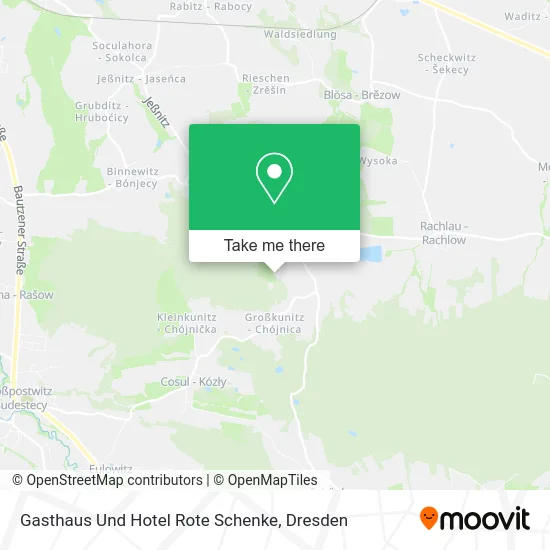 Карта Gasthaus Und Hotel Rote Schenke