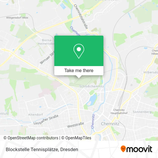 Карта Blockstelle Tennisplätze