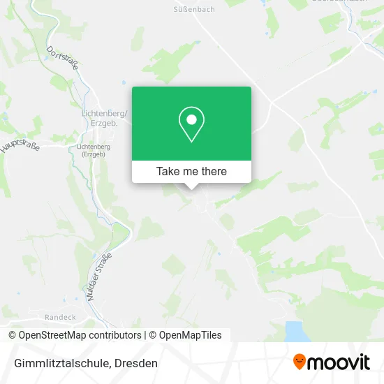 Карта Gimmlitztalschule