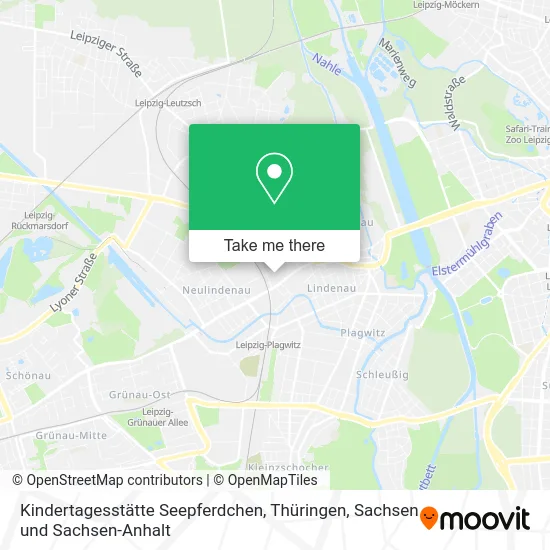 Карта Kindertagesstätte Seepferdchen