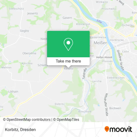 Карта Korbitz