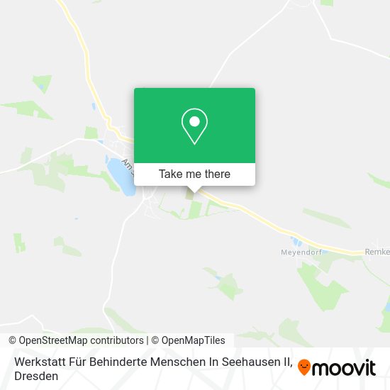 Карта Werkstatt Für Behinderte Menschen In Seehausen II
