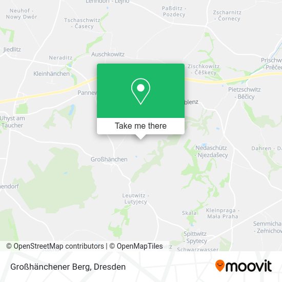Карта Großhänchener Berg
