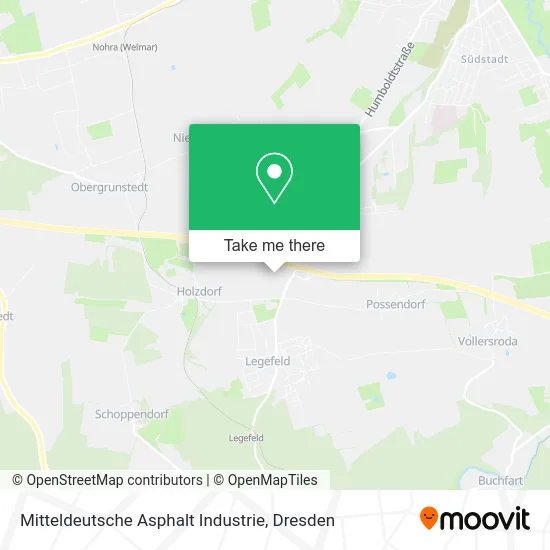 Карта Mitteldeutsche Asphalt Industrie