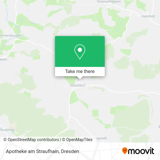 Карта Apotheke am Straufhain