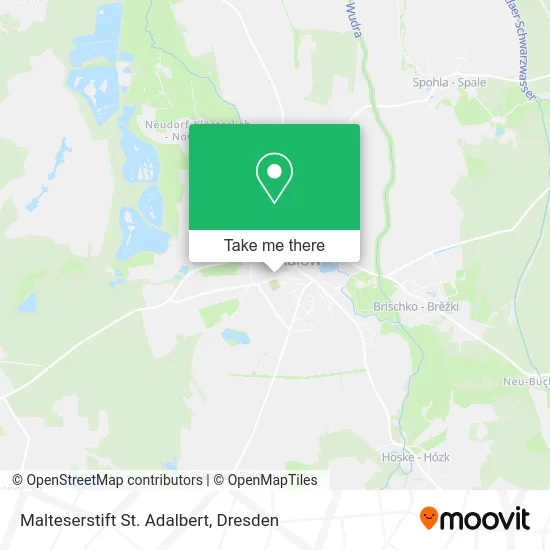 Карта Malteserstift St. Adalbert