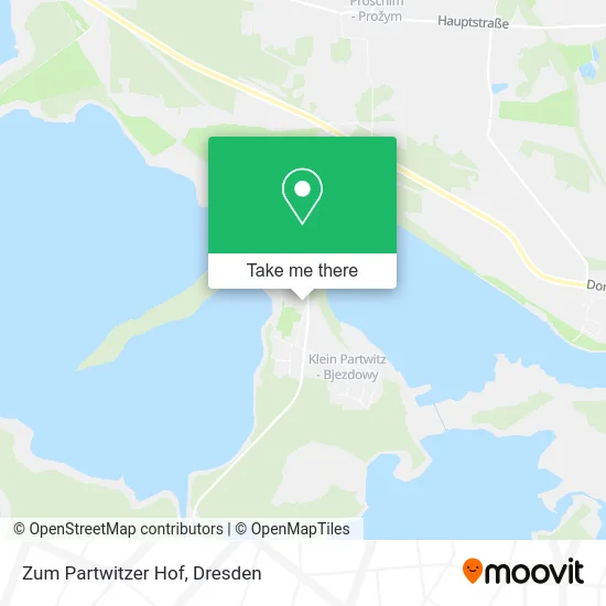 Карта Zum Partwitzer Hof