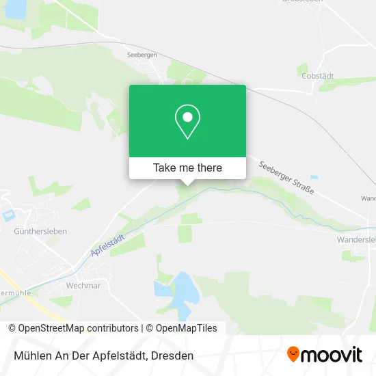 Карта Mühlen An Der Apfelstädt