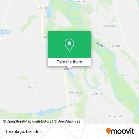 Карта Toranlage